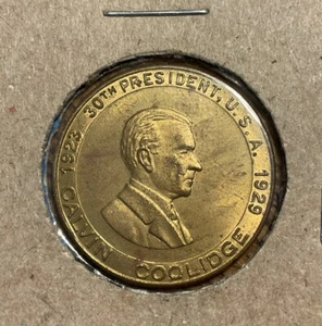 Calvin Coolidge 30th President USA Commemorative Token / Medal 1" - Bild 1 von 2