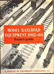 Model Railroad Equipment Buyer's Guide 1965-66 -(20 pgs) -B&W - Good Condition - Picture 1 of 7