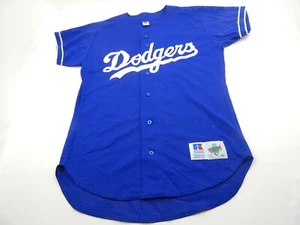 Russell AUTHENTIC DIAMOND COLLECTION LA Dodgers Blue Jersey 44 Made in USA - Picture 1 of 8