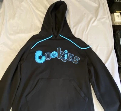 Sudadera con Capucha Oficial Cookies SF Negra Para Hombre XL Foto 1 de 4