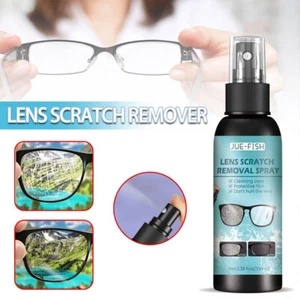 100ml Lens Scratch Removal Spray Eyeglass Windshield Glass Repair Liquid • - Picture 1 of 12