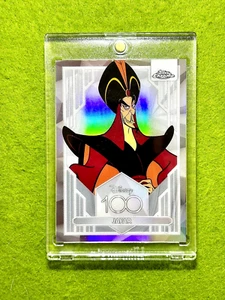 JAFAR from ALADDIN Disney 100 REFRACTOR Card SP 2023 Topps Chrome DISNEY LORCANA - Picture 1 of 24