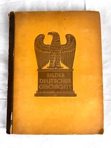 SAMMELBILDERALBUM * BILDER DEUTSCHER GESCHICHTE * 1936 * HAMBURG BAHRENFELD * - Picture 1 of 5