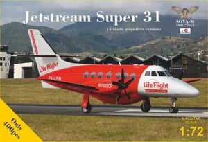 1/72 BAe JetStream Super 31 (Life Flight) - Sova-M ¡Nuevo 72035! - Imagen 1 de 1