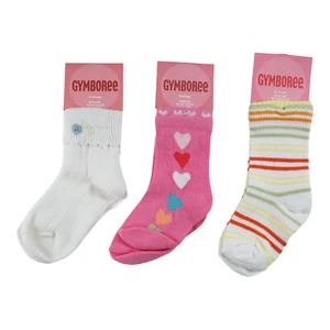 Lote de calcetines de campo de flores silvestres Gymboree vintage 12-24 Mos galleta de azúcar, Petit Four - Imagen 1 de 10