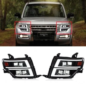 Actualización Para Pajero V97 2006-2021 V93 Montero V95 Lámparas Dinámicas Faros LED - Imagen 1 de 12
