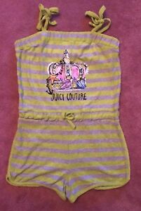 Stylish Green Juicy Couture Beach Romper Girls Size 16 XL