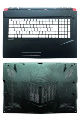 Funda superior con reposamanos y estuche inferior negra para MSI GL73 GP73M MS-17P1 Foto 1 de 3