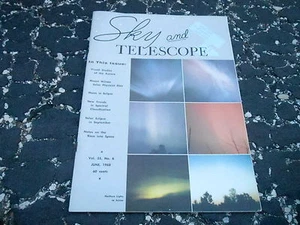 JUNE 1968 SKY AND TELESCOPE vintage ASTRONOMY magazine - Imagen 1 de 1