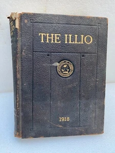 Anuario de la Universidad de Illinois, Illio, 1918 Vol. 24, Champaign, Illinois, IL - Imagen 1 de 4