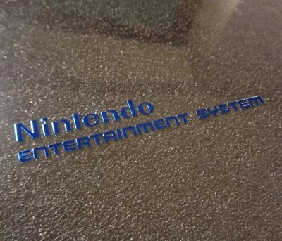 Etiqueta Nintendo NES / Pegatina / Sticker / Badge / Logo 74 x 11 mm [268e] Foto 1 de 4