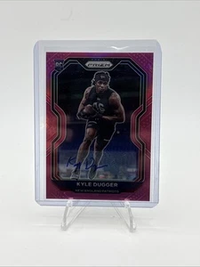 2020 Panini Prizm #368 Kyle Dugger Rookie Autographs Prizm Pink Auto - Bild 1 von 2