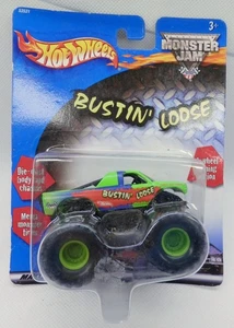 Monster Truck Hot Wheels Monster Jam "Bustin' Loose" c.2001 "Small Hub" 1:64 - Imagen 1 de 2