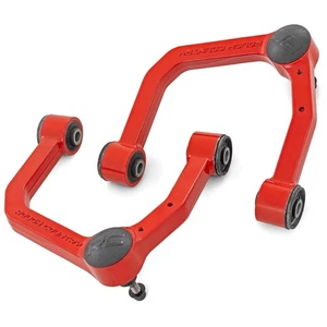 Rough Country Forged Red Aluminum Toyota Tacoma (2024-2025) 3.5" Lift 2-Pack - Picture 1 of 6
