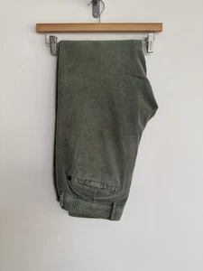 Mr Marvis “the Cords” Corduroy Chino Trousers Green “The Defenders” W32/30 - Picture 1 of 17