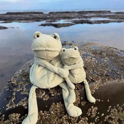 Jellycat Fergus Frog Plush: 18cm/33cm Green Doll New W/Tag + Free Dust Bag UK  - Image 1 of 4