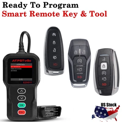Replacement For 2013-2019 Lincoln MKT MKX MKS MKZ MKC Remote Key Fob Tool Kit  - Image 1 of 4