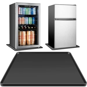 Mini Fridge Silicone Mat with Raised Edges, 24''x24''x0.5'', Prevent Water Le... - Picture 1 of 7