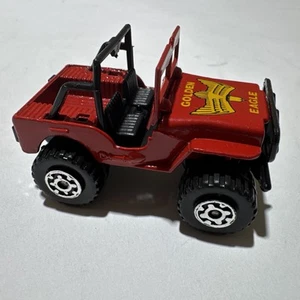 1987 Matchbox Jeep Golden Eagle 1:42 Red Diecast Truck Thailand Vintage Toy - Picture 1 of 24