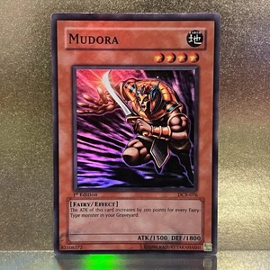 YuGiOh • Mudora • DCR-076 • 1st Edition Holo Super Rare • LP - Picture 1 of 2