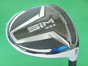 TaylorMade SIM MAX Fairway Wood 3W ReShaft TENSEI SILVER TM50 (SR) #946 Golf - Picture 1 of 6