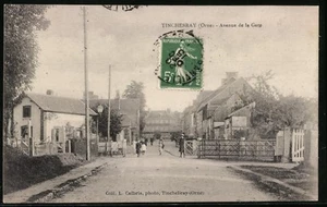 AK Tinchebray, Avenue de la Gare 1915 - Bild 1 von 2