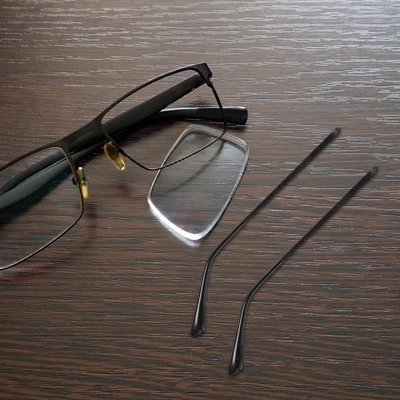  1 paire de branches de rechange pour lunettes : branches de rechange pour - Image 1 of 4