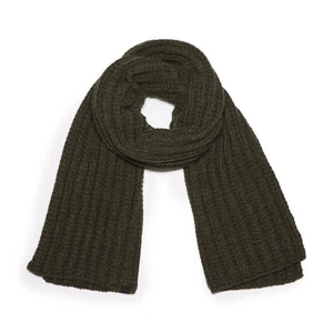 G.H. Bass Chunky Rib Knit Scarf | Male | Olive | Unsized Item - Picture 1 of 8