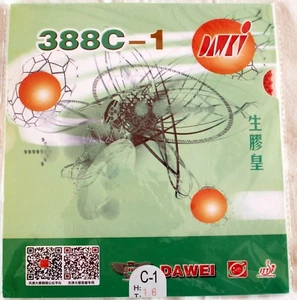 Dawei 388C-1 King of Medium Pips-Out Tenis de Mesa Goma con Esponja, NUEVO, USD - Imagen 1 de 2