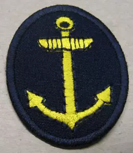 Japanische Marine für eingeschriebene Schirmmütze Abzeichen, WW2 - Bild 1 von 2
