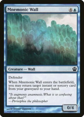 MTG Theros Mnemonic Wall Near Mint English Magic Card 🧙🏽64 - Image 1 of 2