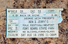 NEWPORT FOLK FESTIVAL Ticket Stub 8/10/1996 John Hiatt Ani DiFranco Rhode Island