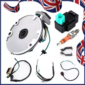 Wiring Harness Loom Switch Spark Race Coil CDI For 110cc 125cc 140cc Pit Bike - Picture 1 of 10