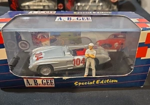 A. B. GEE Special Edition Mercedes 300 SLR Targa Florio 1955 #104 Diecast RARE - Picture 1 of 17