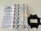 Cardinal Las Vegas Double Six Dominoes With Instructions & Station