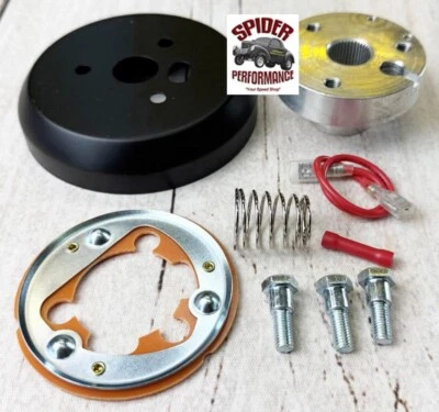 1949-1956 Ford рулевое колесо 3 болта ступица адаптер установочный комплект - Изображение 1 из 2