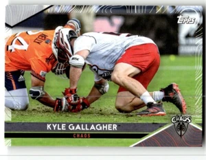2022 Topps Premier Lacrosse League Kyle Gallagher #43 Rookie RC - Picture 1 of 2
