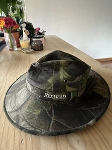 Red Head camo cowboy hat Small - Picture 1 of 3