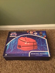 Vintage Warner Bros. Space Jame A New Legacy Basketball Bean Bag Open Box - Picture 1 of 3