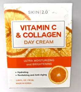New Skin 2.0 vitamina C e collagene crema giorno cura della pelle coreana 50 ML 1,69 OZ/50 ml - Foto 1 di 6