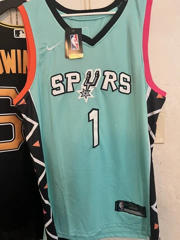 Victor Wembanyama #1 San Antonio Spurs Size 52 Cover