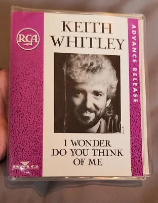 RARE! 1989 RCA/BMG Promotional KEITH WHITLEY *Advanced Release Cassette Pkg  - Image 1 of 4