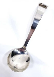 Allan Adler Sterling Silver Sauce Ladle "Modern Georgian" Pattern - Picture 1 of 6