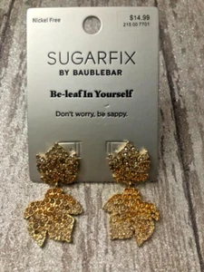 SUGARFIX by BaubleBar Statement-Ohrringe "Be-Leaf In Yourself" - Bild 1 von 1
