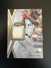 YORDAN ALVAREZ- #TIR-YA Tier One Relic Rookie #012/395 - 2020 Topps Tier One