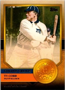 2012 Topps Golden Greats Ty Cobb GG-17