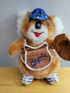 Receptor de béisbol Koala Koala zoológico KC con licencia MLB Kansas City Royals con guante y sombrero nuevo con etiquetas - Imagen 1 de 5