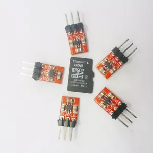 5pcs Micro 2.54mm Pitch Plug 3V 3.3V 3.7V 4.2V a DC 5V Convertitore Boost Power - Foto 1 di 10