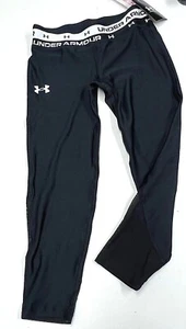 Under Armour Girls Cropped Ankle Tights Pant NWT Size XS,S,M,L,XL Heatgear Youth - Picture 1 of 8