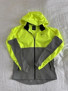 Men’s Nike Element Shield Flash Reflective Running Jacket 553680 702 Small S 3M - Picture 1 of 13